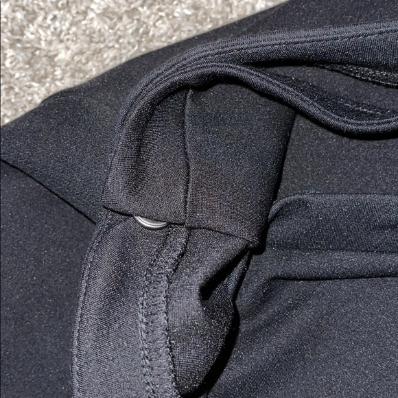 Leith asymmetrical black tie up skirt - Picture 4 of 5